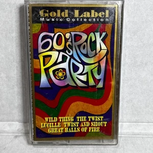 60's Rock Party Cassette Tape Gold Label Music Collection - Picture 1 of 5