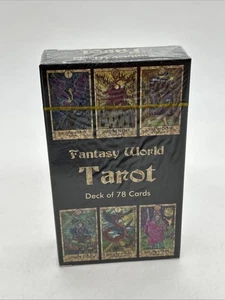 New Fantasy World Tarot 78 Card Deck Sealed Vera Petruk Dragons Unicorns - Picture 1 of 12