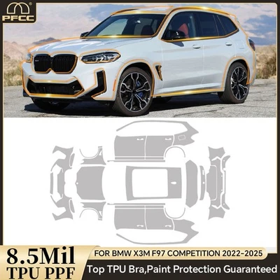 For BMW X3 M Competition 2022-2024 Full Car Precut Paint Protection Film Matte - Image 1 of 4