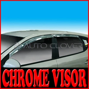 Ventilación de 4 piezas para viseras cromadas para Hyundai i30 2008 2011 - Imagen 1 de 1