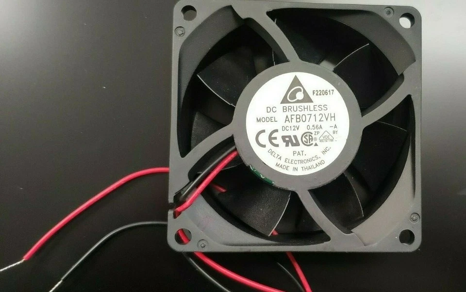 Delta AFB0912VH High Speed 12V, 92mm Fan - Image 1 of 1