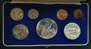New Zealand 1969 Proof Like 7 Coin Set - Original Packaging and Certific - Bild 1 von 3