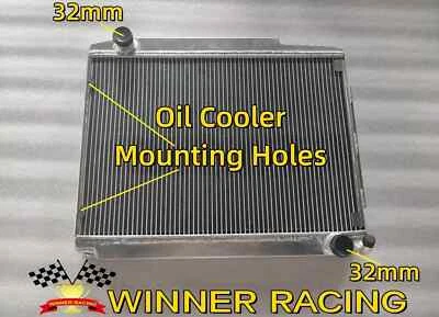 👍Radiador apto para Mercedes-Benz R107 280SL sin CA 5 velocidades 1974-1985, OE # 1075010401 Foto 1 de 4