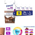 Ensure Max Protein Nutrition Shake with 30g of Protein, 1g of Sugar, High Pro...