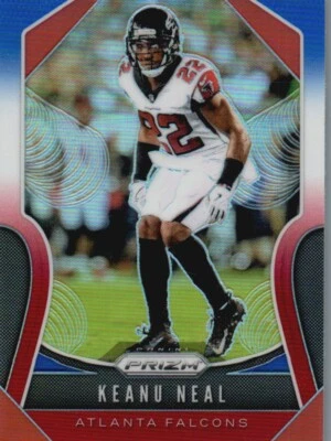 2019 Panini Prizm #173 Keanu Neal Red White and Blue - Image 1 of 2