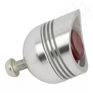 ENIX OG Lowrider Oldtimer Fahrrad Visier Rücklicht E-TL20 silber - Bild 1 von 4