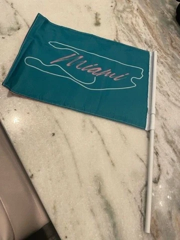 Miami GP F1 Formula 1 Flag -Only available at track! Red Bull, Ferrari, Mercedes Cover
