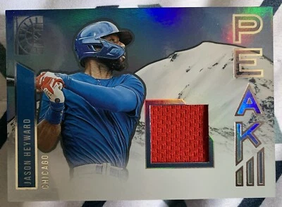 Jason Heyward 2022 Capstone Baseball Peak Relic #PM-JH Chicago Cubs Foto 1 de 2