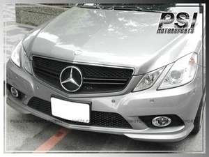 MBENZ 2010-2013 C207 E350 E550 cupé estilo E63AMG delantera cromada negra rejilla de 2 aletas - Imagen 1 de 3