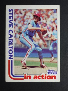 1982 Topps Baseball #481 Steve Carlton Philadelphia Phillies *EXCELLENT*