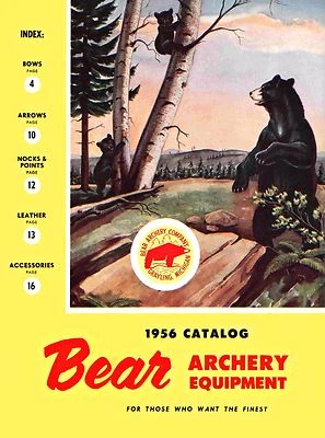 1956 Bear Archery Equipment Catalog  - Reproduction - Image 1 of 4