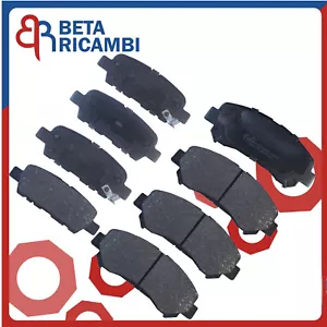 Pastiglie Freno Per Nissan Qashqai J10 JJ10 Kit 8 Pattini Anteriori e Posteriori - Foto 1 di 8