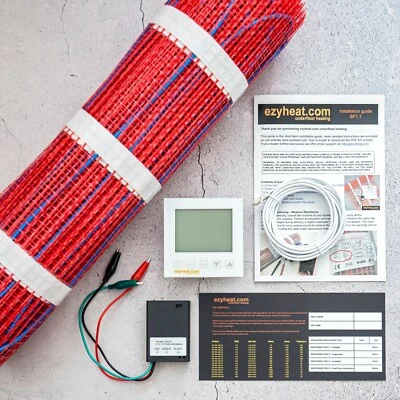 Floor Heating Kits DIY Underfloor Heating all sizes, electric undertile WIFI - image 1 of 4