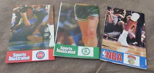 PATRICK EWING LARRY BIRD ISIAH THOMAS VINTAGE 1990er Basketball Poster - Bild 1 von 4