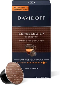 DAVIDOFF Espresso 57 Coffee Capsules - 11/12-10 x Capsules - 55g free shipping - Picture 1 of 6