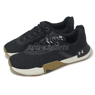Under Armour TriBase Reign 5 UA Black Ivory Gum Women Cross Training 3026022-001 - Image 1 of 4