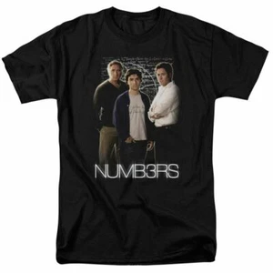 Numbers Equations T Shirt Mens Licensed Classic TV Show Epps Black - Bild 1 von 2