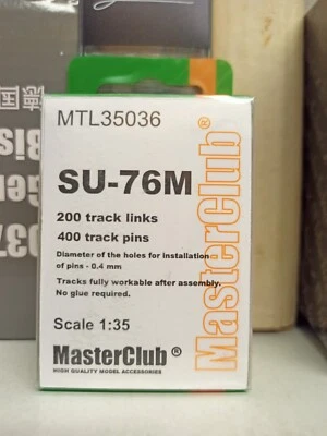MODELLISMO- SU-76M tracks - MASTERCLUB MTL35036 -1/35 scale - Immagine 1 di 2