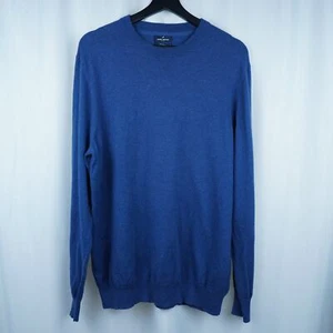Maglione Daniel Hechter blu misto cashmere taglia L nuovo con etichetta - Foto 1 di 9