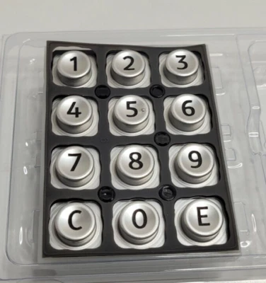 EOZ M.SERIES 12 KEY KEYPAD IP67 AXN12109 ACCESS CONTROL VENDING SECURITY - Image 1 of 4