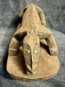 West African Zoomorphic Sculpture Statue 14”D - Picture 1 of 18