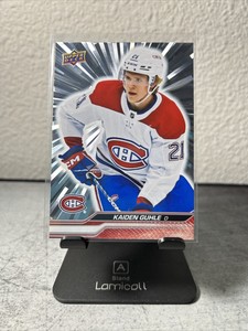 Kaiden Guhle 2023-24 Upper Deck Series 1 Hockey Silver Burst. Montreal Canadiens