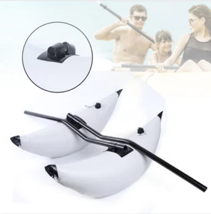 Kayak Canoe Outrigger Stabilizer PVC Inflatable Pontoon Fishing Float Tube Kit - Picture 1 of 12