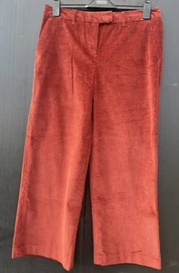 NEXT UK 12 W32 Rusty Red Colour Stretch Cords L25 - Picture 1 of 5