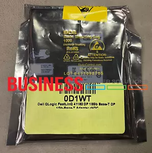 Dell QLogic 41162 DP 10Gb Base-T DP 1Gb Base-T Server Adapter rNDC 0D1WT - Picture 1 of 1