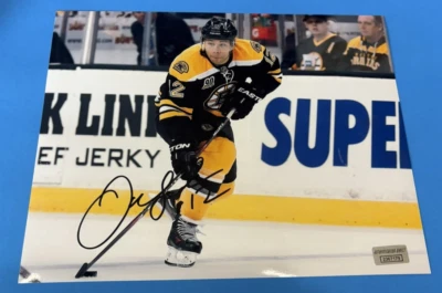 Foto firmada por Jerome Iginla 8x10 autógrafo certificado de autenticidad automático Foto 1 de 3
