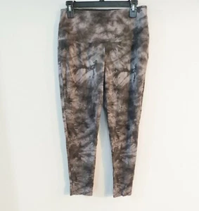 Rachel Zoe Women's Athletic tie dye Leggings Black Gray Stretch Size Large L - Picture 1 of 10