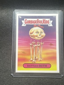 2014 GARBAGE PAIL KIDS SERIES 1 RATTLED RUTH 43b