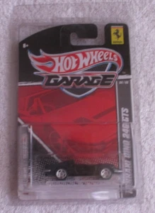 Coche Ferrari Dino 246 GTS 2010 Hot Wheels Real Riders negro - Imagen 1 de 4