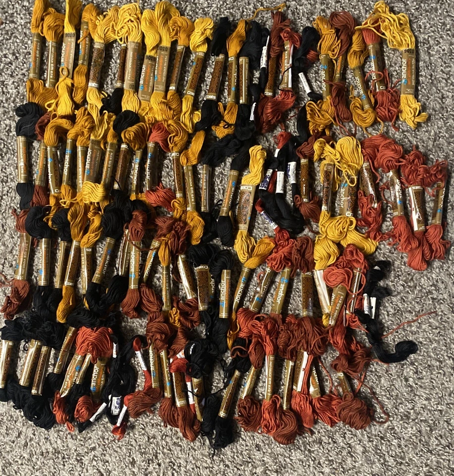 Lote de madejas bordadas suaves de anclaje Foto 1 de 4