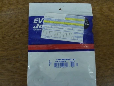 KIT DE REPARACIÓN DE CARBURADOR NUEVO SELLADO OMC P/N 439076 OMC JOHNSON EVINRUDE B320 Foto 1 de 2