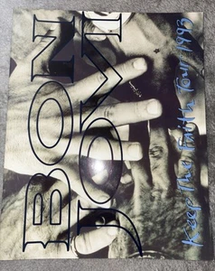 BON JOVI Keep the Faith Tour 1993 Programme VGC - Picture 1 of 11