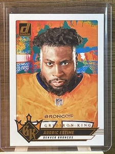 2024 Panini Donruss - Rookie Gridiron Kings Audric Estime #12 (RC) - Picture 1 of 1