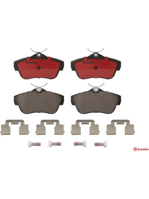 Brembo Ceramic Brake Pads fits Fiat Scudo 2.0 270,272 D Multijet (P61095N) - image 1 of 4