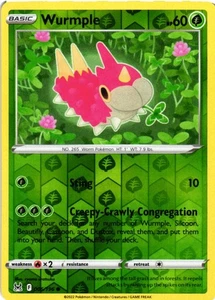 Wurmple Common SWSH11: Lost Origin 006/196 LP - Picture 1 of 2
