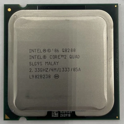 Intel Core 2 Quad Q8200 Desktop CPU Processor- SLG9S - Image 1 of 2