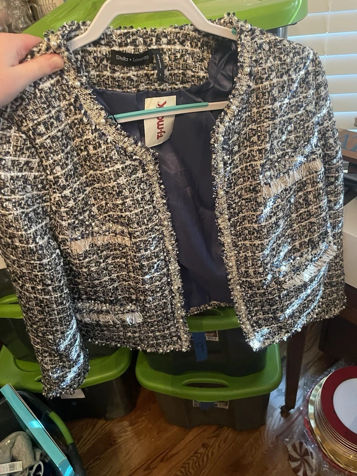 Jaqueta glamourosa Lg Stella & Lorenzo - Imagem 1 de 1