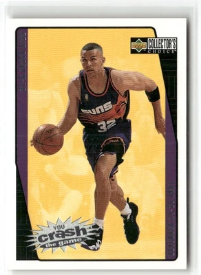 1997-98 Collector's Choice #C21 Jason Kidd Crash the Game Scoring Phoenix Suns Foto 1 de 2