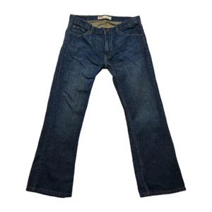 Levi 527 Jeans Boys Size 12 Husky 32x27 Blue Bootcut - Picture 1 of 9