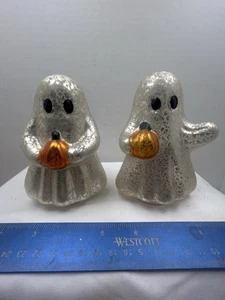 2er Set beleuchtete Quecksilber Glas Geister von Valerie Parr Hill - Bild 1 von 8