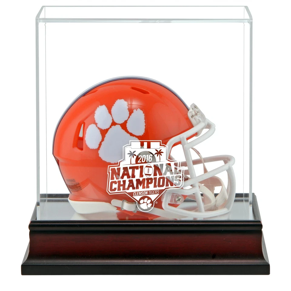 Clemson Tigers College Football Playoff 2016 National Champs Mini Helmet Case - Image 1 of 1
