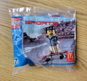McDonalds Happy Meal Toy Lego Sports #7 Skateboarder New In Bag 2004 - Bild 1 von 2
