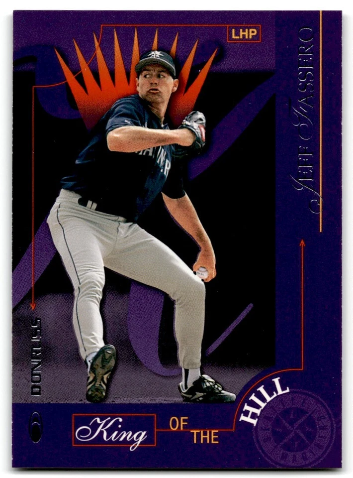 1997 Donruss King of The Hill Jeff Fassero Seattle Mariners #436 - Image 1 of 2