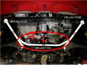 FIT HONDA CIVIC FN2 (TYPE R) 2007-2011 ULTRA RACING FRONT LOWER BAR - Picture 1 of 5