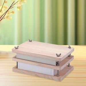 Book Press 3 Boards Practical Book Binding Tool for Photo Albums Cards Tags - Picture 1 of 6