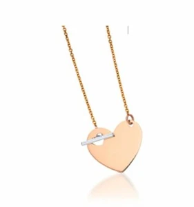 Gargantilla Corazón Lecarré GD032OR.00 Oro Rosa 18Kts-40/42 cm - Imagen 1 de 6